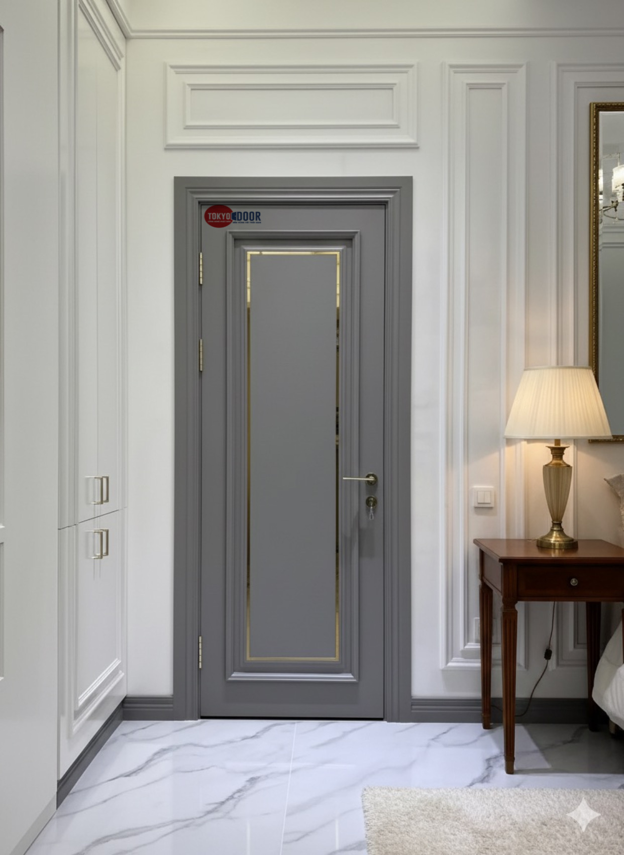 Cửa Nhựa Composite Sơn Cao Cấp Tokyodoor TCD03 Cửa Nhựa Composite Sơn Cao Cấp Tokyodoor TCD03