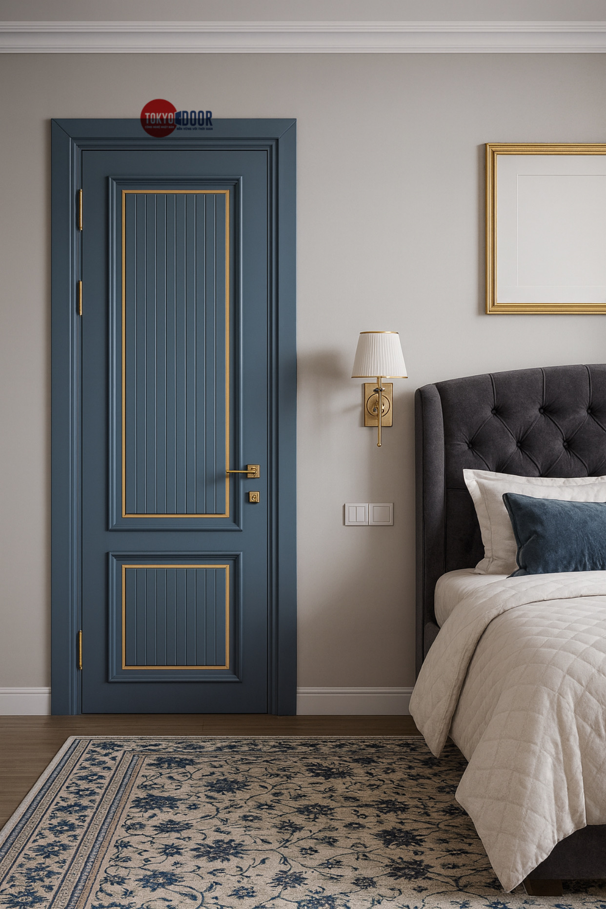 Cửa nhựa Composite Sơn Cao Cấp Tokyodoor TCD03 Cửa nhựa Composite Sơn Cao Cấp Tokyodoor TCD03