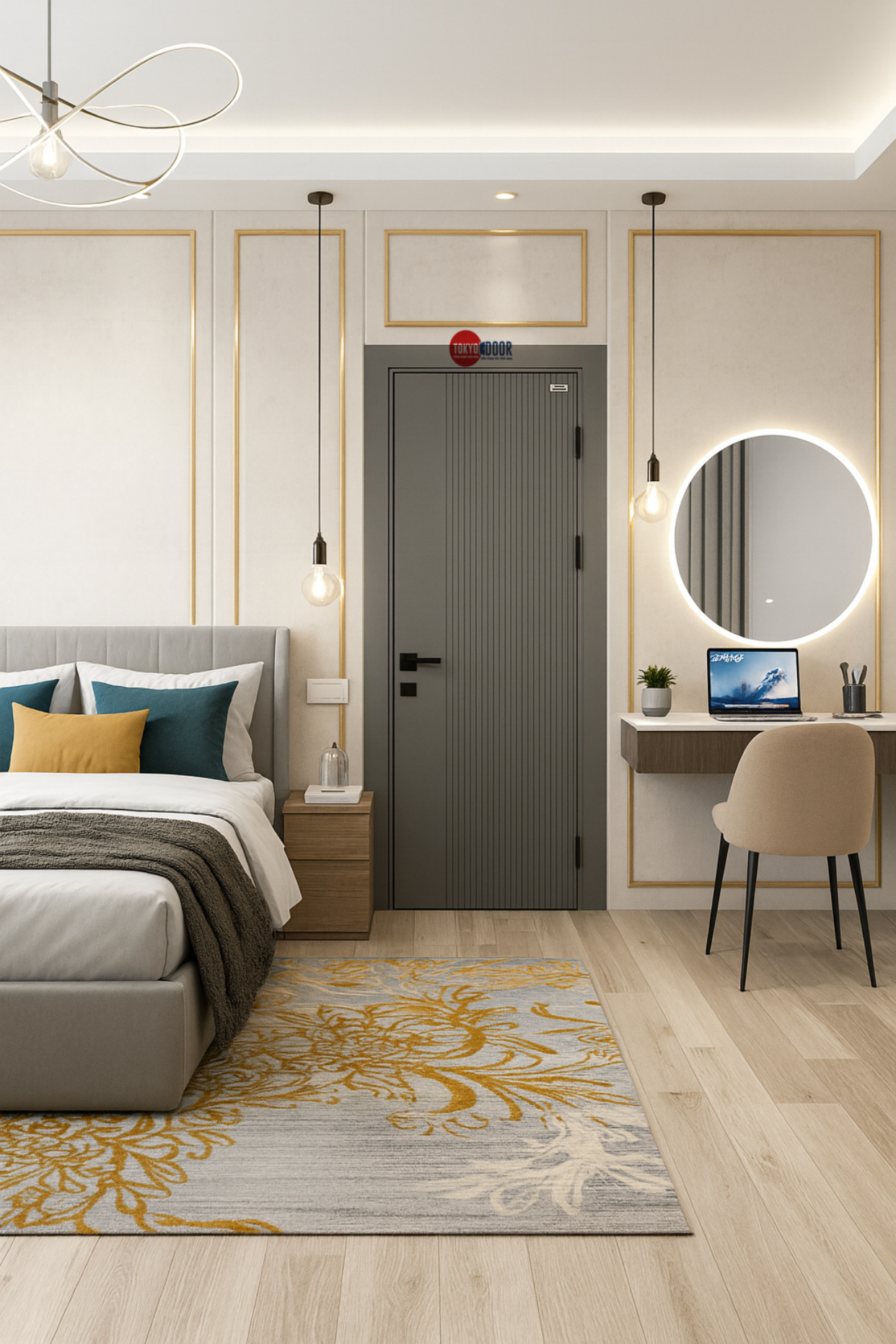 Cửa Nhựa Composite Tokyodoor HS02 Cửa Nhựa Composite Tokyodoor HS02
