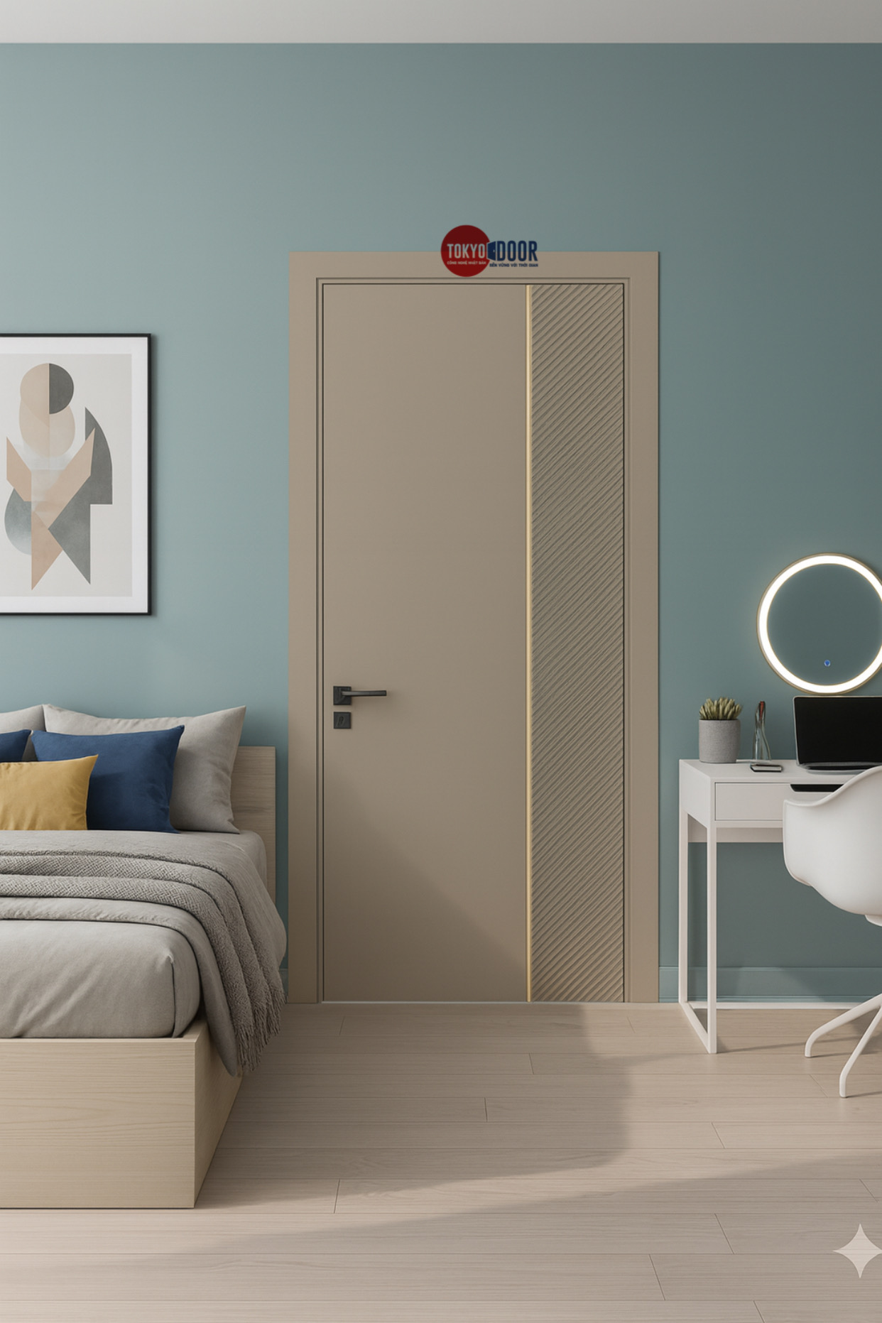 Cửa nhựa Composite Tokyodoor HS03 Cửa nhựa Composite Tokyodoor HS03